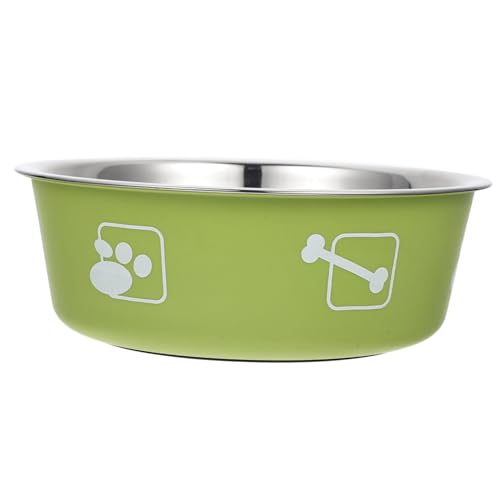 Yardwe 3St hundenapf aus Edelstahl Behälter für Hundefutter Futternäpfe für Haustiere edelstahlschüsseln Stainless Steel Bowl Hundenäpfe Futternapf für Hunde Fressnapf für Welpen Hündchen von Yardwe