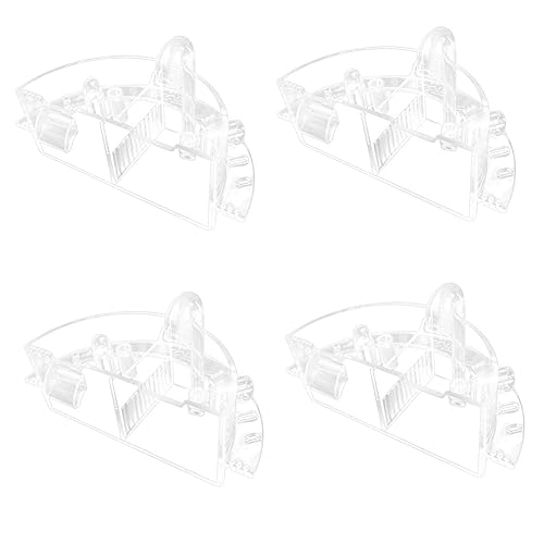 Yardwe 4 Stück 3 Filterbox Für Aquarien Tragbar Aquariumzubehör 3 in 1 Wasserpumpe Filterpumpe Für Aquarien Sieb Aquarienecke Aquarium Pumpe Leise Wasserpumpe Filterschwamm Plastik Runden von Yardwe