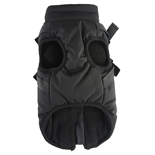 Yardwe 4 Stück Haustier Mantel Hund bei kaltem Wetter Hundemäntel hundemantel Dog Raincoat Kleider entzückendes Hundekostüm Abriebfeste Hundebekleidung Winter Hundekleidung Gurt Zubehör von Yardwe