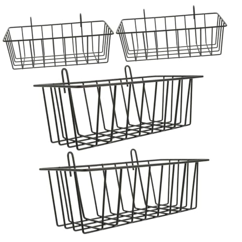 Yardwe 4 Stück Kaninchen Heuraufe Meerschweinchen Heu Halter Hängender Heu Futterspender Futterfütterungskrippe Haushalts Futterspender Kaninchen Futterspender Für Käfig Eisen von Yardwe