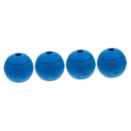 Yardwe 4 Stück Kauspielzeug für Hunde Interactive Dog Toys Dog chew Toy Spielzeug behandeln Hundebälle Rätsel Spielzeuge Kauball für Hunde Hundepuzzlespielzeug für große Hunde Haustier von Yardwe