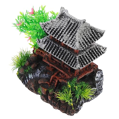 Yardwe 4 Stücke Harz Aquarium Dekorative Aquarium Ornament Desktop Aquarium Aquarium Decor von Yardwe