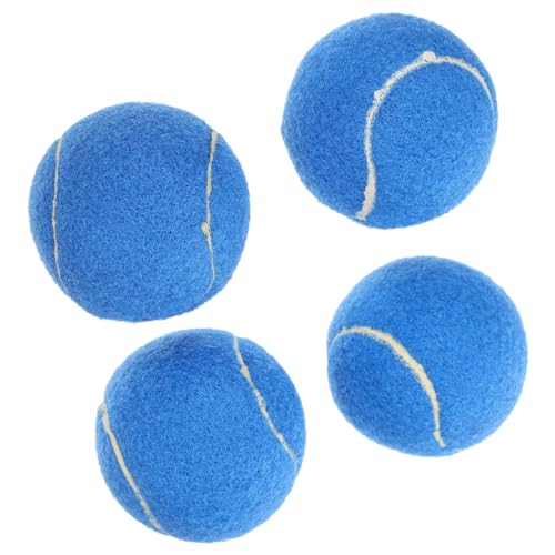 Yardwe 4 Stück Tennisspielzeug Kleine Hundebälle Haustier Hundespielzeug Holen Tennisbälle Für Hunde Ball Ausbildung Tennisbälle Hunde Hundespielzeugbälle Hund Wirft Bälle Gummi Blau Yardwe 4 Stück Tennisspielzeug Kleine Hundebälle Haustier Hundespielzeug Holen Tennisbälle Für Hunde Ball Ausbildung Tennisbälle Hunde Hundespielzeugbälle Hund Wirft Bälle Gummi Blau von Yardwe