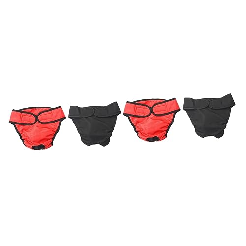 Yardwe 4 Stück Windel Für Welpenwindel Welpen Pads Kleine Pads Für Hunde Dessous Höschen Wasserspender Für Ameisen Hygieneunterwäsche Für Hunde Junge Hund PIPI Pad Haustier von Yardwe