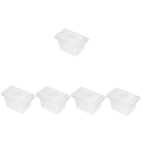 Yardwe 5 Stück Bratbox Brutkasten Boxen Für Aquarien Fischzucht Tank Fischkoffer Aquarium Brüterei Schildkröten Lebensraum Aquarium Kindergarten Betta Aquarium Mit Trennwand von Yardwe