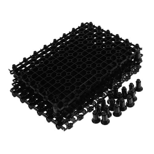 Yardwe 5St Bodenfilterplatte für Aquarien aquaristik zubehör Aquarium Zubehör Aquarium-Trennwand Kiesfilter für Aquarium untere Filterplatte PVC-Filterplatte Tier Trennplatte Wassertank von Yardwe