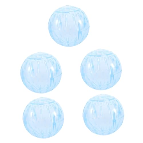 Yardwe 5St Hamster-Gymnastikball transparenter Hamsterball Meerschweinchen-Gymnastikball Kaninchen-Rattenrad Hamster Spielzeug hamsterrad Rennmäuse Laufen Bälle Hamster läuft Bälle Abs von Yardwe