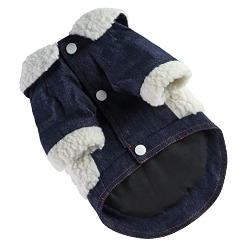 Yardwe 5St Kleidung für Haustiere Karierter Pullover für Hunde warme Welpenkleidung hundemantel Dog Raincoat Kleider Mäntel Haustierkleidung Hund kältefestes Kostüm Winter Baumwollmantel von Yardwe