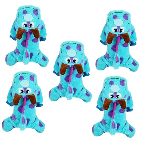 Yardwe 5St Verwandlungskostüm für Haustiere Trendige Hoodies warme Hundekleidung Halloween Costume Halloween kostüme Welpen Party-Hundekleidung Hund Halloween-Kleidung Korallenvlies von Yardwe