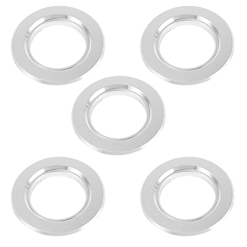 Yardwe 5er Set Vogelbrutkasten Nestring Anti Biss Ring Für Papageien Silberne Vogel Nestloch Ringe 75mm Zubehör Für Vogelzucht Und Nistkästen von Yardwe