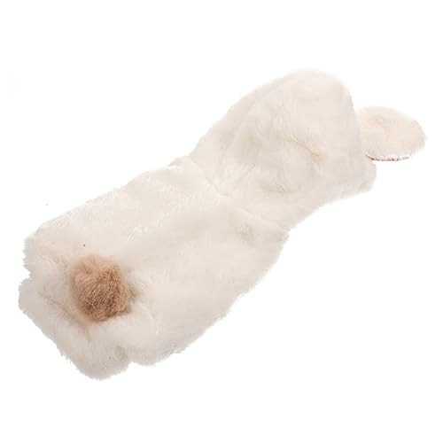 Yardwe 5st Hase Große Ohren Baumwolle Kaninchen-dekor Pullover Für Hundekleidung Hautfreundliche Haustierkleidung Welpenkostüme Knopfdesign-haustierkleidung Polyester Jacke Ländlich von Yardwe