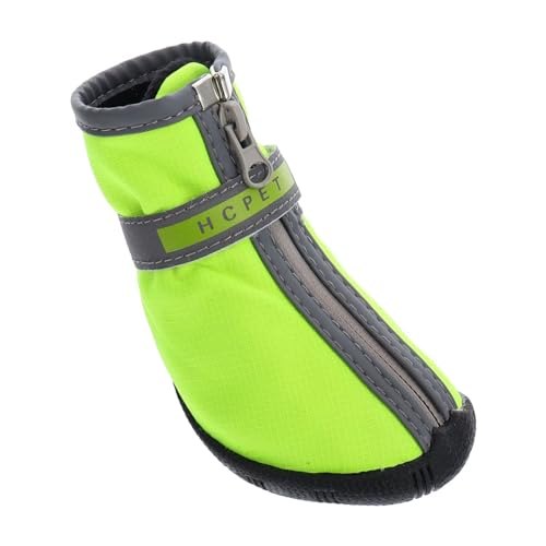 Yardwe 6 Paare Haustierschuhe Welpenschuhe für kleine Hunde Regenstiefel für Hunde hundeschuhe Winterschuhe für Hunde Pfote Haustier Kurze Schuhe Chihuahua-Schuhe rutschfest Schutz von Yardwe