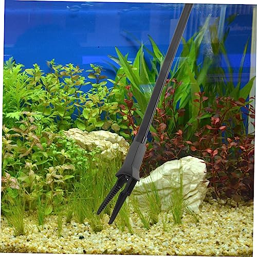 Yardwe 6 STK Aquatische Pinzette Aquarienbedarf Reinigungswerkzeuge Für Aquarien Wasserclip Wasserpflanzen-reinigungsclip Aquarienzange Zubehör Für Aquarien Plastik Silver von Yardwe