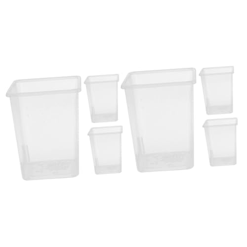 Yardwe Reptilien Box 6 Stk Fütterungsbox Sprungspinnengehege Terrarienkäfig Für Reptilien Vogelspinne-terrarium Züchterboxen Schneckenbrutkästen Lebensraum-futterbehälter Inkubatoren Brutboxen Plastik Yardwe Reptilien Box 6 Stk Fütterungsbox Sprungspinnengehege Terrarienkäfig Für Reptilien Vogelspinne-terrarium Züchterboxen Schneckenbrutkästen Lebensraum-futterbehälter Inkubatoren Brutboxen Plastik von Yardwe