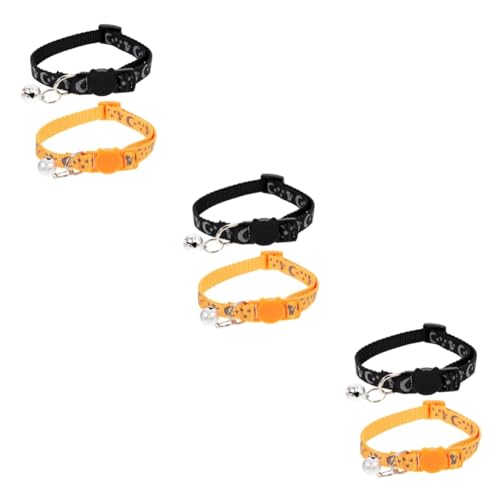 Yardwe Kätzchenhalsbänder 6 STK Halsband Hund Taschentuch Kätzchen Krawatten Für Jungen Abreißhalsbänder Für Katzen Katzenhalsring Trainingshalsbänder Für Hunde Halskette Nylon Der Hund von Yardwe