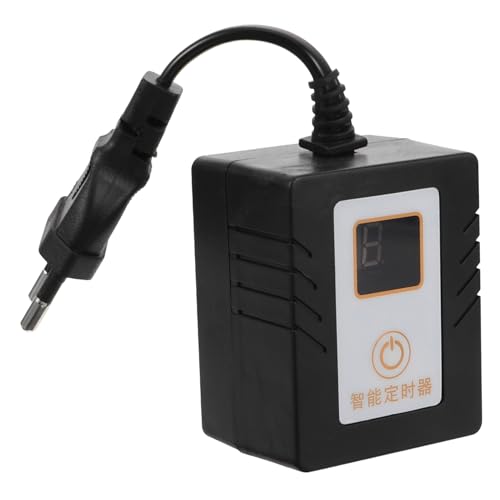 Yardwe Aquarium-Timer Aquarientimer Tanklampendimmer Fütterungstimer Aquarium-led-dimmer Aquarium-Timing-Modus Zeitliche Koordinierung Zeitschaltuhr Für Haushaltsgeräte Plastik Black von Yardwe