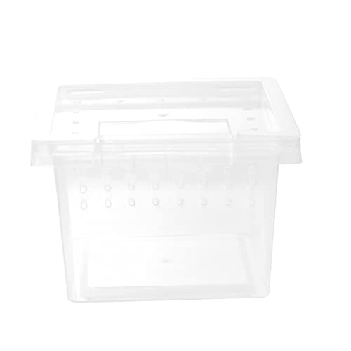 Yardwe Aufzuchtbox für Insekten Reptilienterrarium Reptiliengehäuse Reptilienbehälter aus Kunststoff Ausstellungsbehälter für Haustiere Reptilien-Kunststoffbehälter Plastik Transparent Yardwe Aufzuchtbox für Insekten Reptilienterrarium Reptiliengehäuse Reptilienbehälter aus Kunststoff Ausstellungsbehälter für Haustiere Reptilien-Kunststoffbehälter Plastik Transparent von Yardwe