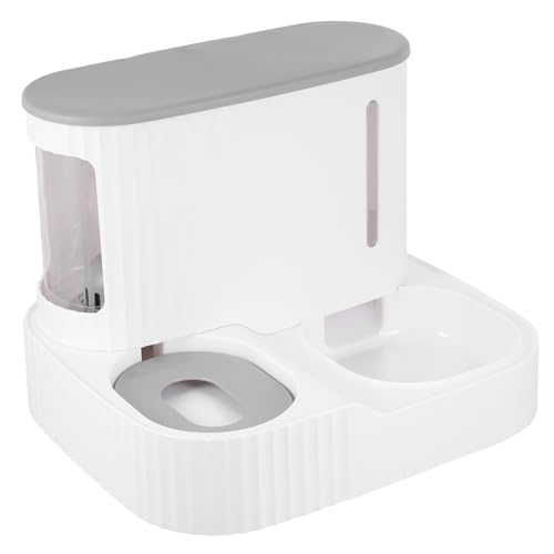Yardwe Automatischer Wasserspender -Feeder Trinken doppelte Katzennäpfe kontinuierlich Fütterung Wasserspender für Futterautomaten für Haustiere Katzenfutter Hüften Grey Yardwe Automatischer Wasserspender -Feeder Trinken doppelte Katzennäpfe kontinuierlich Fütterung Wasserspender für Futterautomaten für Haustiere Katzenfutter Hüften Grey von Yardwe