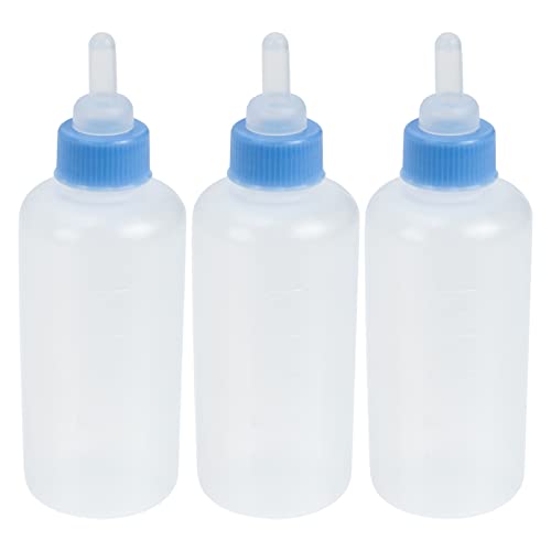 3st Pet-Flasche Babyflasche Für Welpen Flasche Für Neugeborene Kätzchen Milchspender Für Welpen Hunde Stillflaschen Kieselgel Haustier Hund Hammelfleisch von Yardwe