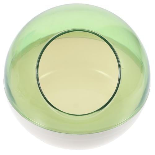 Yardwe Badezimmerzubehör Für Hamster Hamster-sandbad-Fall Sandbadbehälter Für Hamster Hamsterbad Hamster Badewanne Hamster Toilette Badschale Für Hamster Plastik Light Green von Yardwe