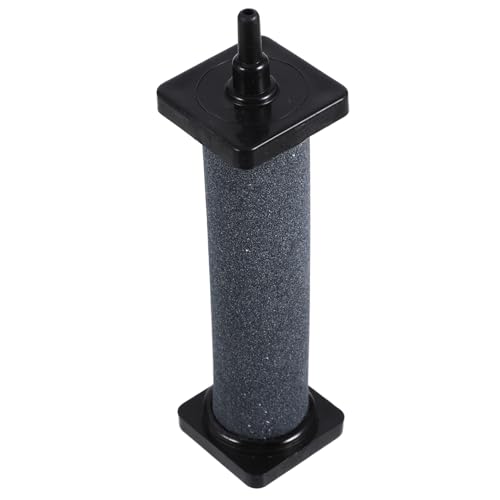 Yardwe Blasenstein Airstone-Bubbler Teichbubbler Fischluftstein Ausströmersteine ​​für Aquarien Aquarium Bubbler Stein Luftsteine ​​für Aquarien Fisch Bubbler Black Luftsäulenstein von Yardwe