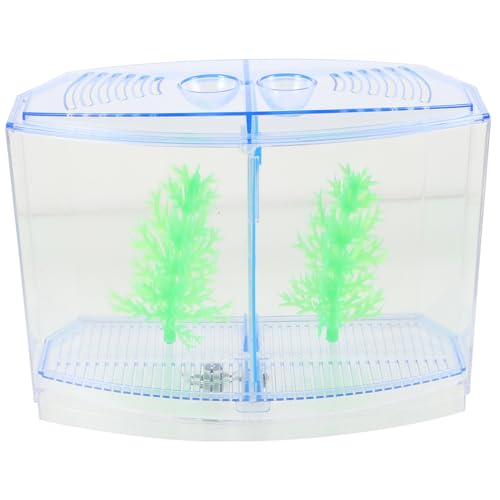 Yardwe Box Aquarium Fischzuchtbecken Garnelenzuchtbehälter Fischbehälter Aquarium Trennwand Tank Kunststoff von Yardwe