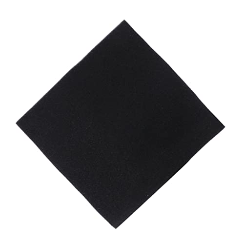 Yardwe 50x50x4cm Aquarium Filter Pad Schwarz Biochemischen Schwamm Filter Schwamm für Süßwasser Fördert von Yardwe