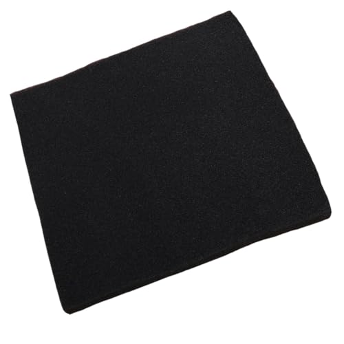 Yardwe Filterwatte für Aquarien Kanister schwarzes Sieb Wasser Bausatz Aquarium Filter Cotton Fish Tank Filter pad Aquariumzubehör Aquarienfilter tauschen Biochemische Baumwolle Black von Yardwe