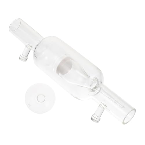 Yardwe Fischtank-Refiner Pumpe transparentes Aquarium Bepflanzter Tankdiffusor Tauchwassererhitzer CO-Diffusor für Aquarien Wasserstoffdiffusor Aquarienbedarf CO2-Raffinierungssystem Glas von Yardwe