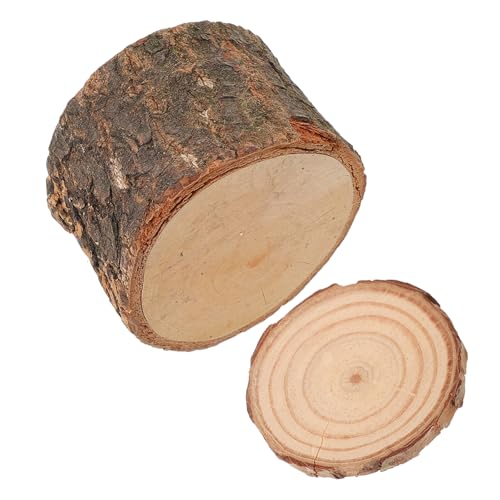 Yardwe Niedlicher Futternapf Aus Holz Für Kleintiere Mit Deckel Für Meerschweinchen Hamster Eichhörnchen. Stabil Und Waschbar. Optimales von Yardwe