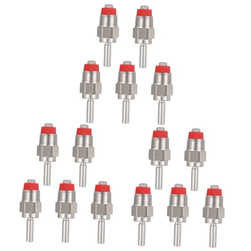 Yardwe Geflügeltränke 15 Stück Automatische Tränke Für Zuhause Sauen Edelstahl Rotes Werkzeug Versorgung Von Ferkeln Futterspender Entenschnabel-Nippelkappe Automatische Tränke von Yardwe