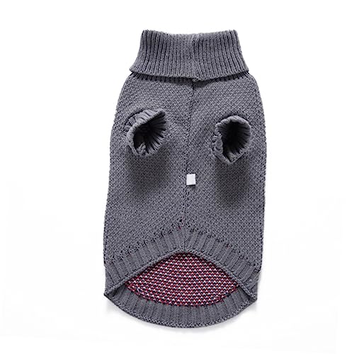 Yardwe Weihnachtswelpenkleidung Schulterschutz für Vögel Welpen-Outfits Halloweenkostüm Haustierkleidung kleine Hunde-Outfits Kleider Pullover Winterkleidung für Hunde Chef Hundekleidung von Yardwe