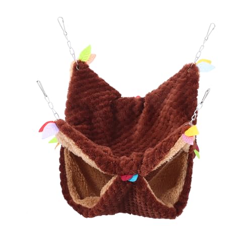 Yardwe Meerschweinchen-hängematte Mit Warmem Futter Klein- Und Spielspielzeug Chinchilla Hamster Ratten-Accessoire Yardwe Meerschweinchen-hängematte Mit Warmem Futter Klein- Und Spielspielzeug Chinchilla Hamster Ratten-Accessoire von Yardwe