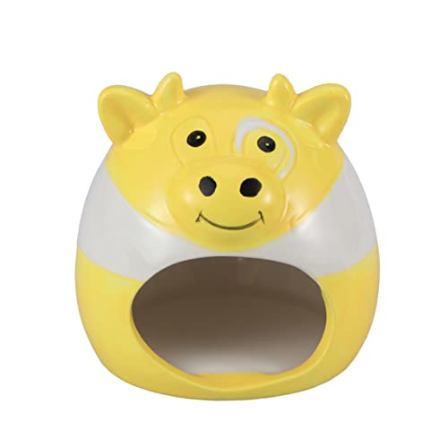 Yardwe Hamster Nest Aus Keramik Kühlendes Schlafhaus Im Kuhdesign Für Kleintiere Einfach Zu Reinigen Für Sommer Farbe Zufällig Yardwe Hamster Nest Aus Keramik Kühlendes Schlafhaus Im Kuhdesign Für Kleintiere Einfach Zu Reinigen Für Sommer Farbe Zufällig von Yardwe