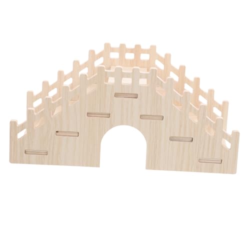 Yardwe Niedliche Hamsterspielzeugleiter Aus Holz Kletterbrücke Versteck für Haustierkäfig von Yardwe