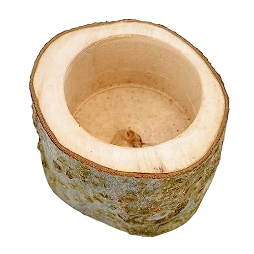 Yardwe Haustier-holznapf Futternapf Für Ratten Chinchilla-Accessoire Eichhörnchenschale Rattenfutter Abwaschbarer Fressnapf Hamster Wassernapf Für Kaninchen Guinea-Feeder Obstbaum von Yardwe