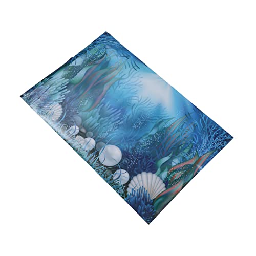 Yardwe Hintergrundpapier Für Aquarien Netz Aquarium Tapete Aquarium Kies Schildkröte Schwarzer Aquarium Hintergrund Stand Kit Schwamm Halter Für Lebende Aquarienpflanzen von Yardwe