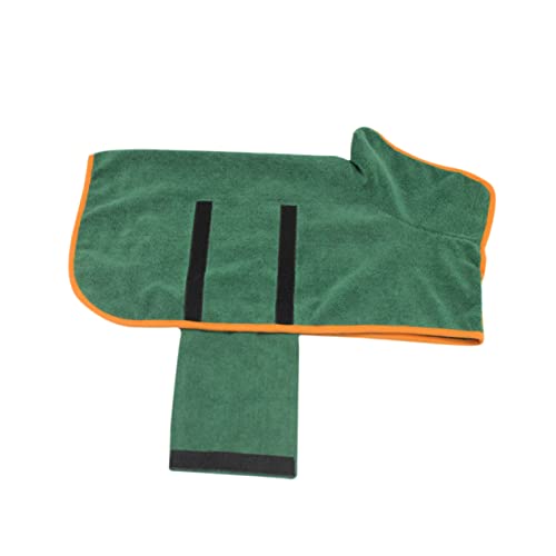 Yardwe Hund Bademantel Katze Bademantel Haustier Bademantel Kühlende Hundedecke Hundebecken Haustierdusche Hundehandtücher Zum Trocknen Von Hunden Waschbare Pinkelpads Für Hunde Green von Yardwe