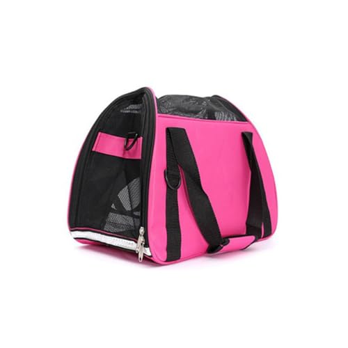 Yardwe Hund Tragetasche Rucksack für Haustiere Pudel Tasche Katzentransporter Reisehandtasche für Haustiere Tragetasche für Haustiere Rosy von Yardwe