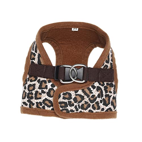 Yardwe Hundegeschirr Mesh-hundejacke Welpenjacke Leopard von Yardwe