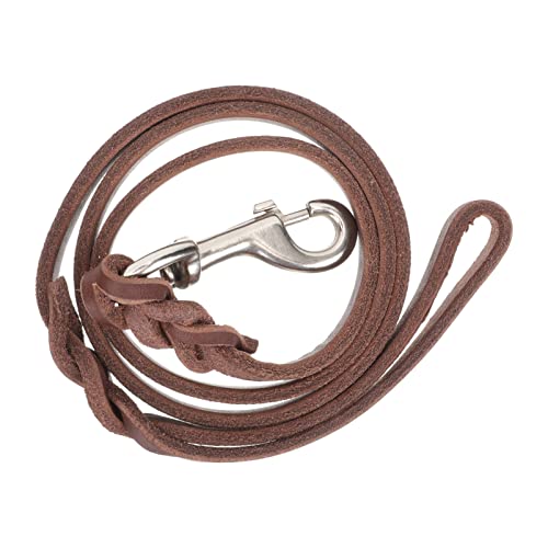 Yardwe Hundeleine Trainingsleine Für Hunde Gürtelleine Hundeschermaschinen Welpenleine Kette Haustierleine Tragbare Leine Hund Kabel Binden Traktionsseil Bungee Hundeseil Brown Eisen von Yardwe