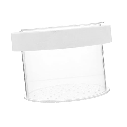 Yardwe Kasten Isolationsbox Für Aquarien Separate Tank Aquarienteiler Pumpe Zubehör Für Aquarien Kanister Fischnetz Futterspender Halter Behälter Aquarium Abs Transparent Acryl von Yardwe