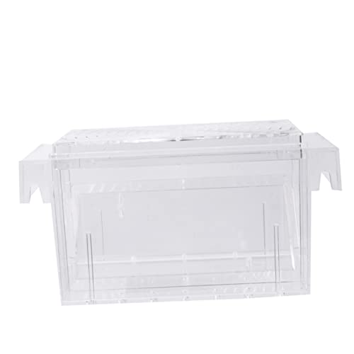 Yardwe Kasten Isoliertes Aufzuchtbecken Aquarium Brutstätte Für Artemia Fisch-Eier-inkubator-Tumbler Fischgärtnerei Für Aquarien Inkubator Für Fischgarnelen Inkubator Transparent von Yardwe