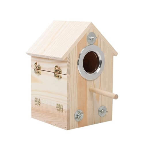 Yardwe Vogelhaus Für Papageien Haustier-Vogelhaus Brutkäfig Vögel Bruthäuser Für Zuhause Paarung Kleine Voliere Outdoor Indoor Material Inkubator Vogelnisthaus Aus Holz Yardwe Vogelhaus Für Papageien Haustier-Vogelhaus Brutkäfig Vögel Bruthäuser Für Zuhause Paarung Kleine Voliere Outdoor Indoor Material Inkubator Vogelnisthaus Aus Holz von Yardwe
