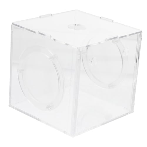 Yardwe Kasten Zuchtbox Isolationsbox Tank Fischfutter Teichbelüfter Brutstätte Für Artemia Inkubator Artemia-Eier Zum Ausbrüten Futterspender Aquariumbeleuchtung Für Aquarien Pumpe Acryl von Yardwe