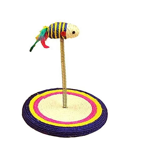 Yardwe Katzenkratzbrett katzenspielzeug interaktives Spielzeug paw p sisal Kletterspielzeug für Katzen Katzenkratzer Spielzeuge Kätzchen Kratzbaum Haustier kratzbaum für Katzen Springform von Yardwe