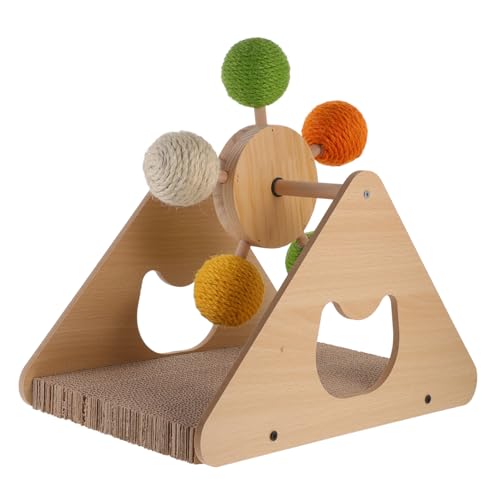 Yardwe Kratzbaum für Katzen Kätzchen Scratcher Katze Spielzeug Kratzen Haustier Zubehör Boden Kratzen Kratzen von Yardwe