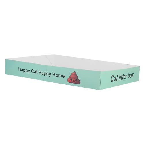 Yardwe Wiederverwendbar Katzenstreu Box Mit Spritzschutz Für Kätzchen Halboffene Papier Katzenklo Für Drinnen Und Draußen Leicht Zu Entsorgen Wassersparend Und Kittenfreundlich Yardwe Wiederverwendbar Katzenstreu Box Mit Spritzschutz Für Kätzchen Halboffene Papier Katzenklo Für Drinnen Und Draußen Leicht Zu Entsorgen Wassersparend Und Kittenfreundlich von Yardwe