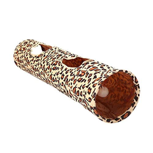 Yardwe Katzentunnel Pet-Tube-Spielzeug Hasenspielzeug für Kaninchen Kaninchenspielzeug für Hasen Welpenspielzeug Spielzeuge Plüschtier Tunnelspielzeug für Katzen Katzenspielzeug die Katze von Yardwe