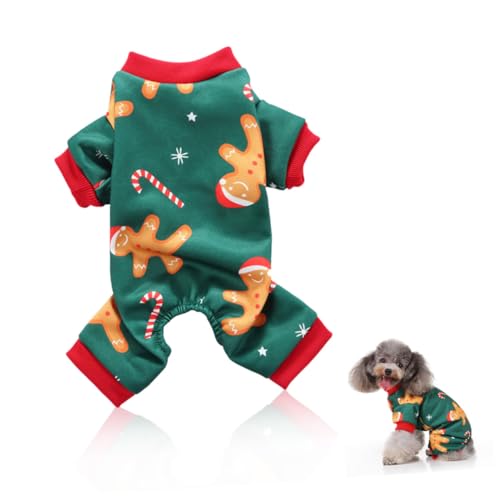 Yardwe Kleidung Für Haustiere Hundeweihnachtspullover Winterkleidung Hundebekleidung Für Kleine Hunde Welpen-Hoodie Kostüme Outfit Kleines Hundeshirt Halloween-Shirts Tragbar Acryl Rock von Yardwe